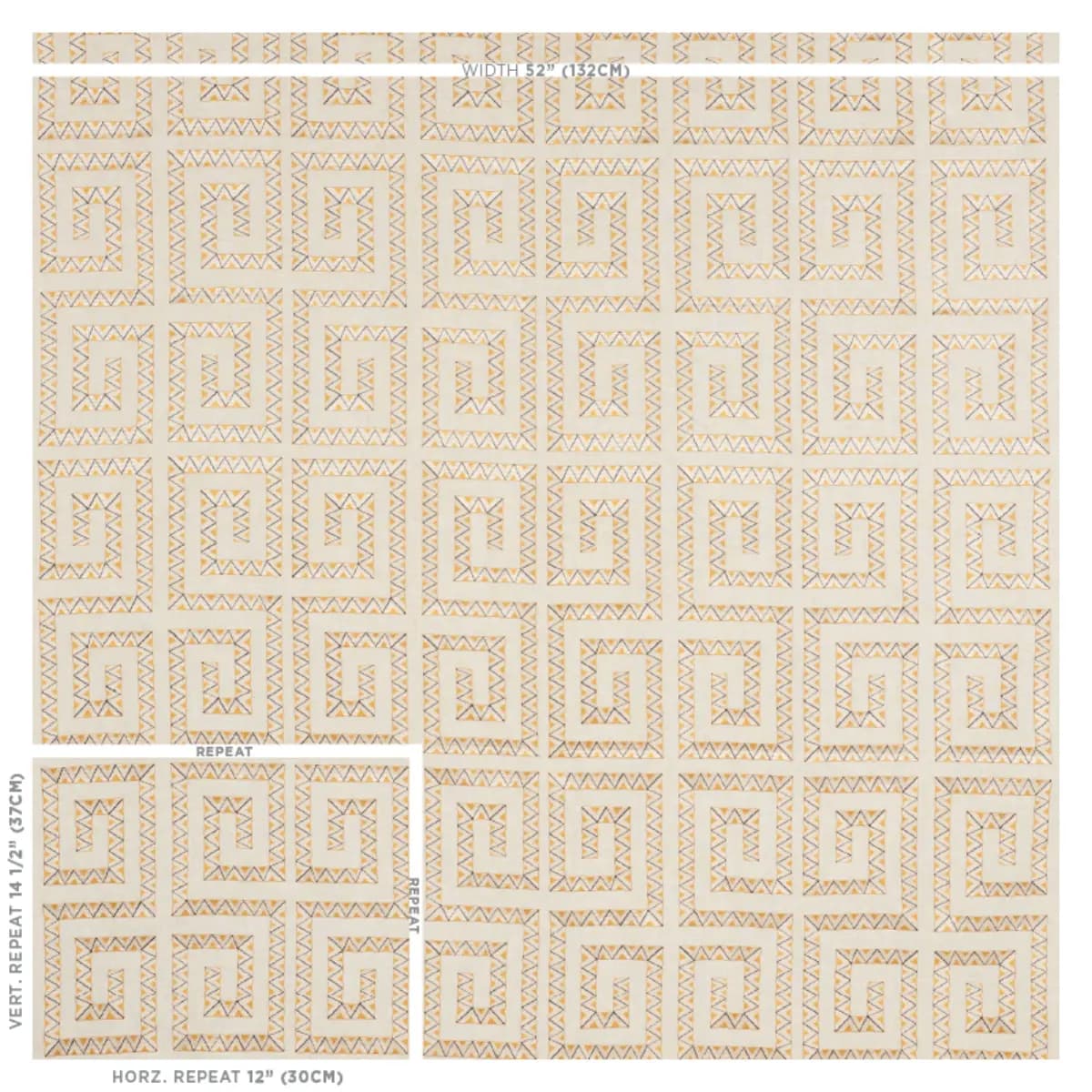 PRADO EMBROIDERY_ SAFFRON