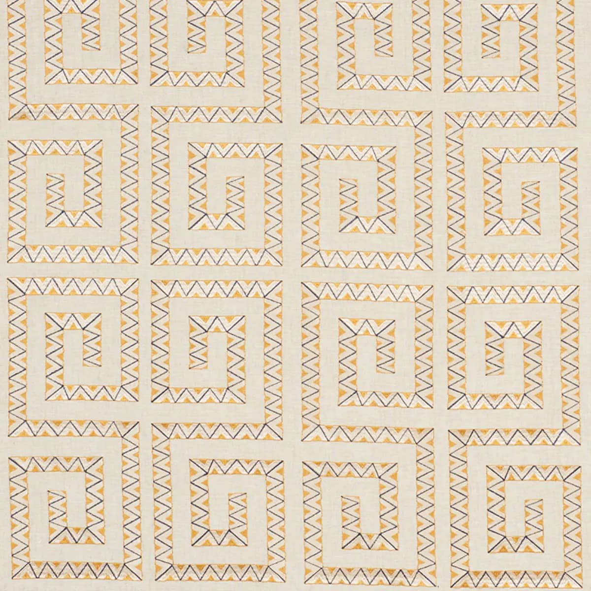 PRADO EMBROIDERY_ SAFFRON