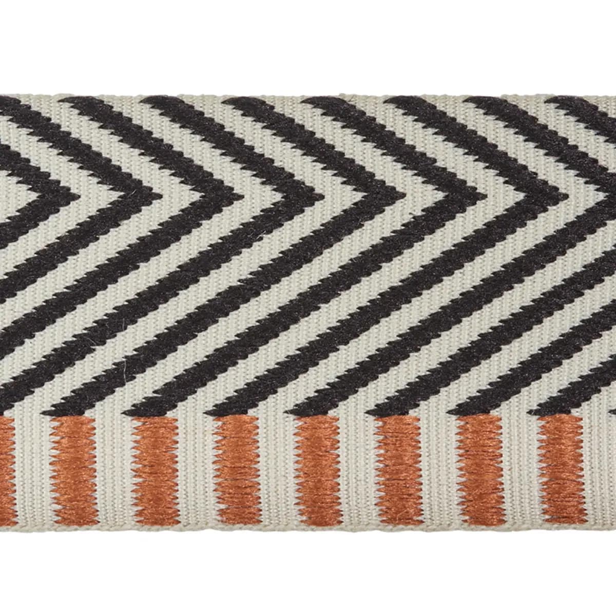 CHEVRON TWILL TAPE_ BLACK