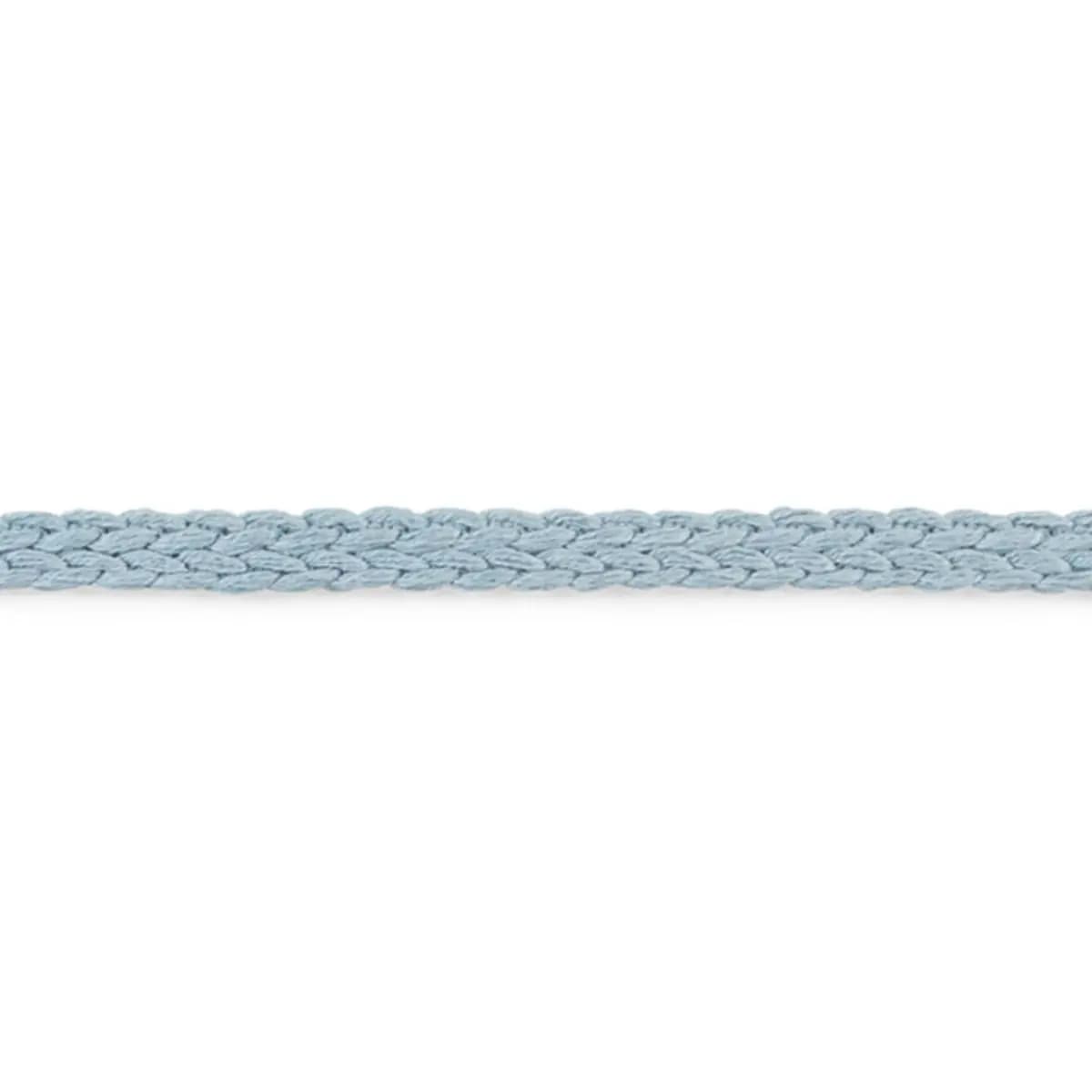 BRAIDED LINEN TAPE NARROW_ SKY
