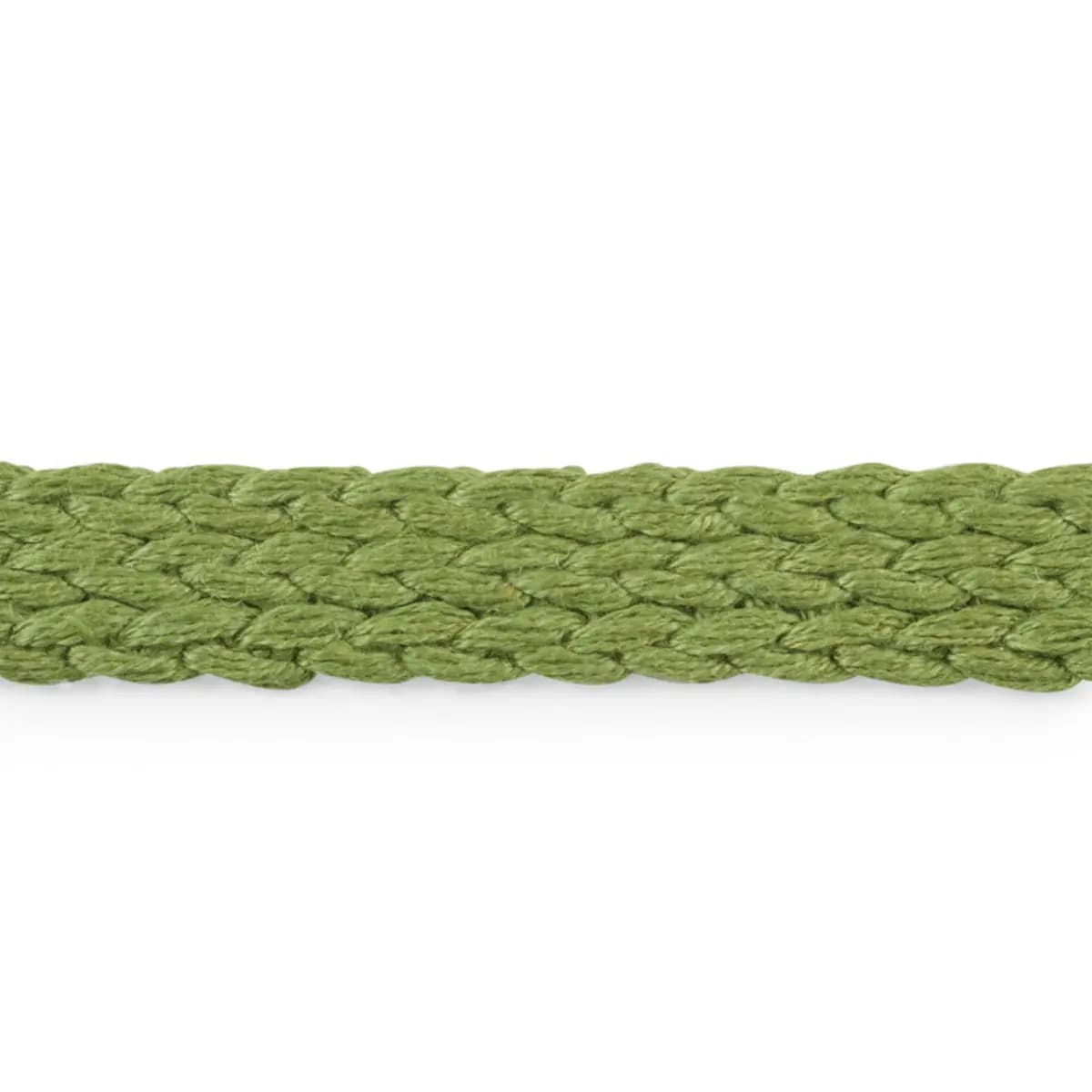 BRAIDED LINEN TAPE MEDIUM_ LEAF