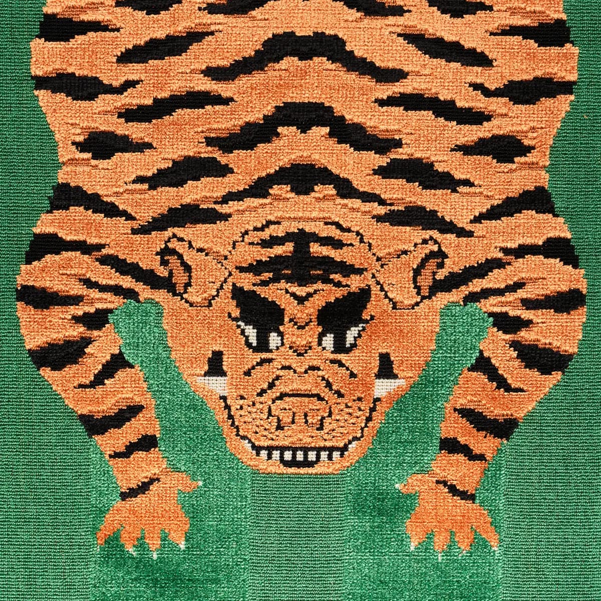 JOKHANG TIGER VELVET_ GREEN
