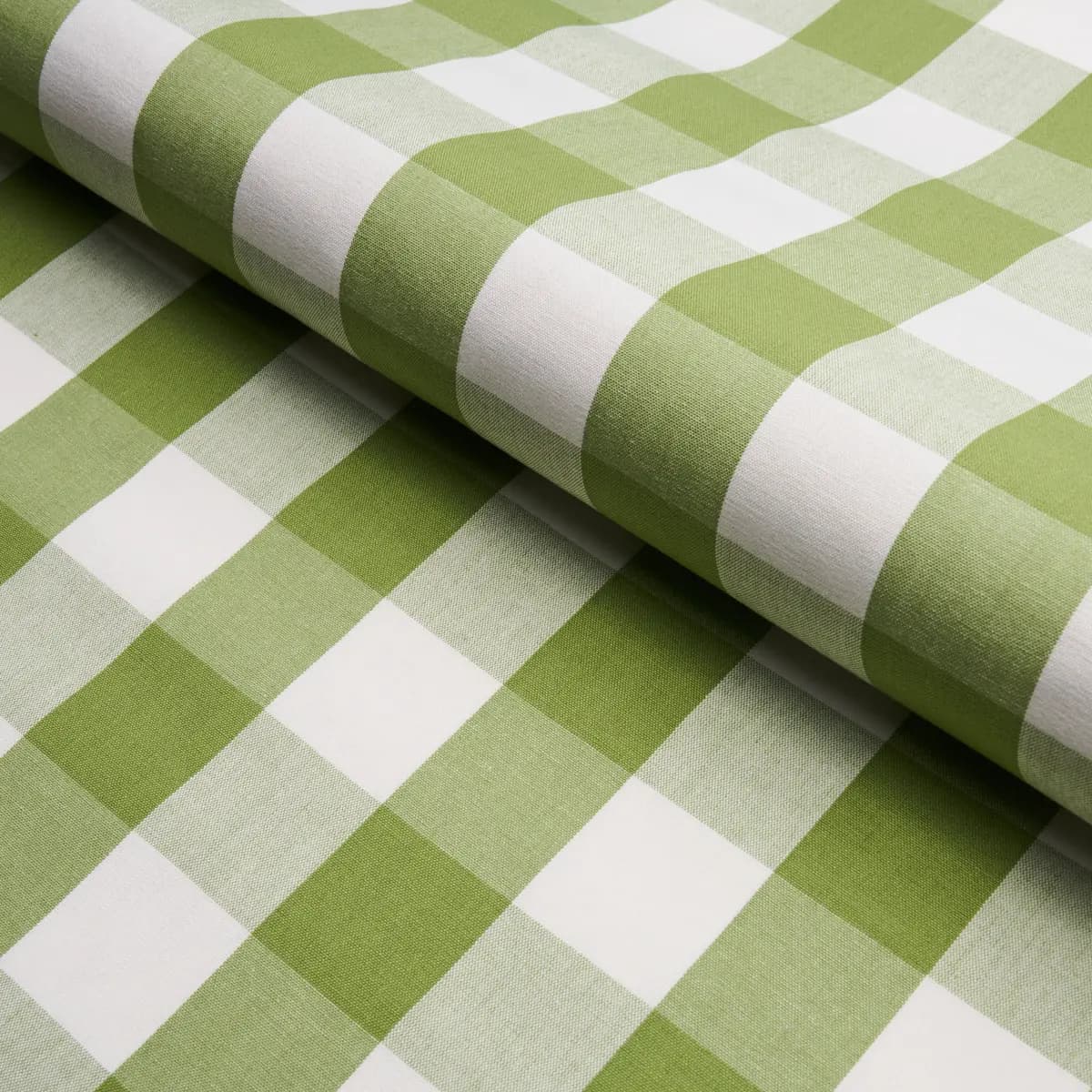 CAMDEN COTTON CHECK_ LEAF