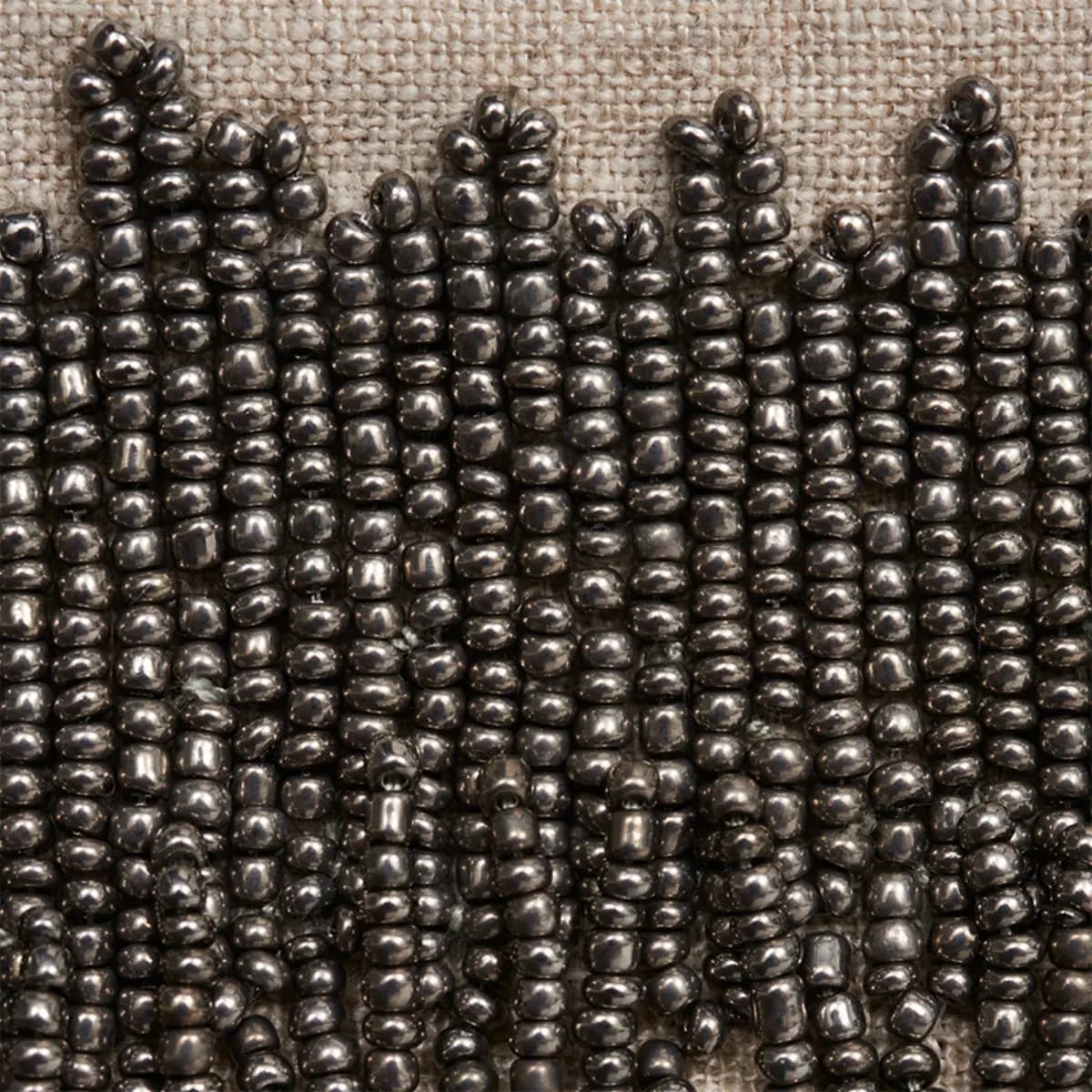 STARLING BEADED FRINGE_ PEWTER