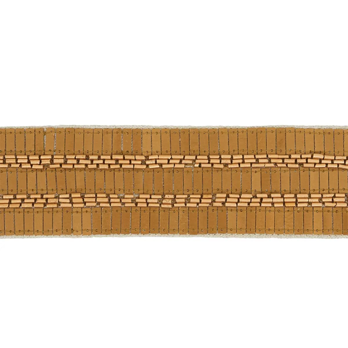 TRENTO BEADED TAPE_ GOLD
