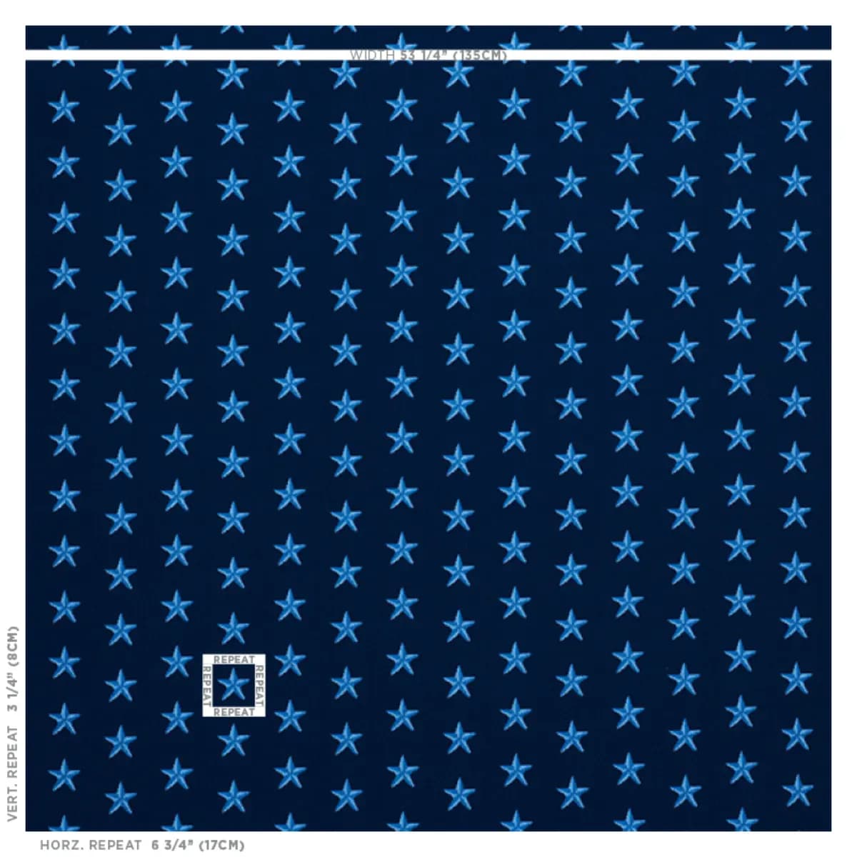 STAR ÉPINGLÉ_ BLUE