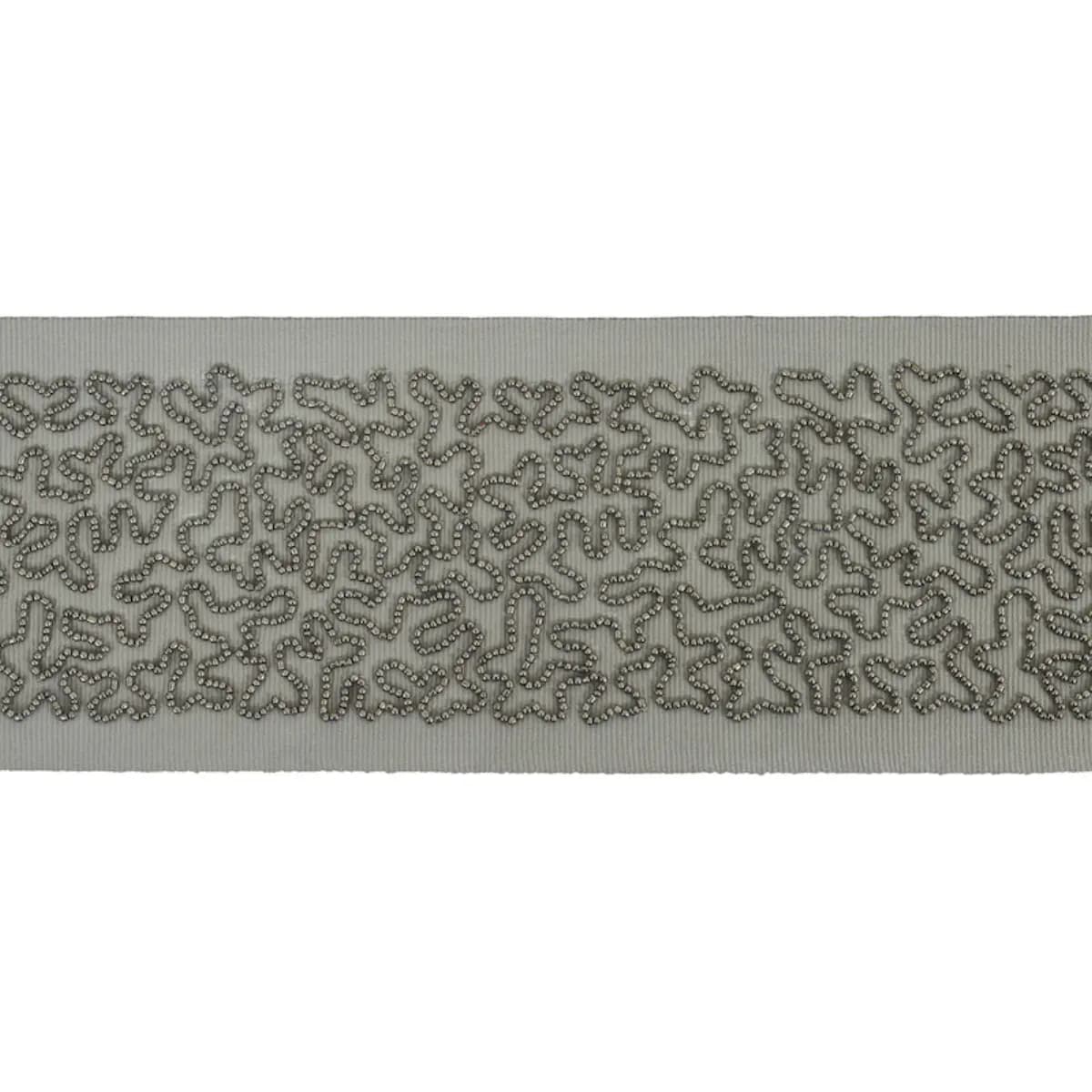 VERMICELLI BEADED TAPE_ GUNMETAL