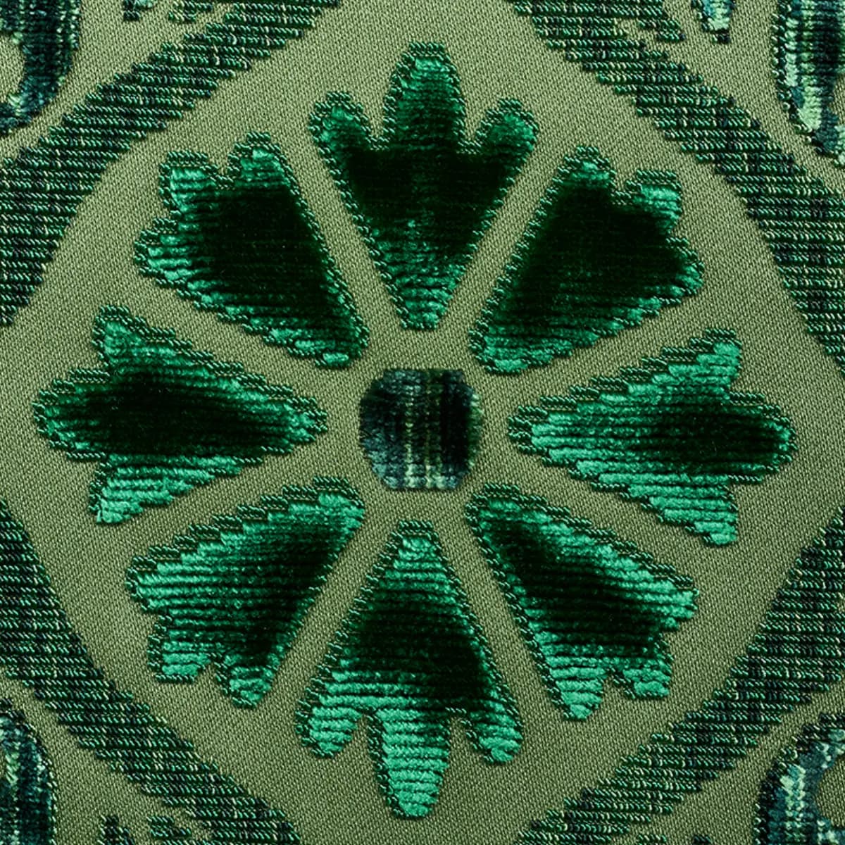 SUZANI STRIE VELVET_ EMERALD