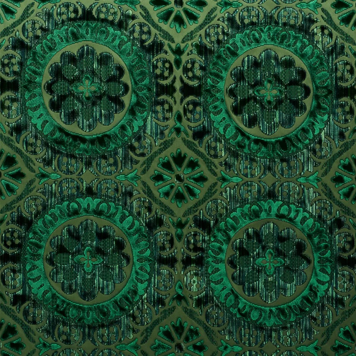 SUZANI STRIE VELVET_ EMERALD