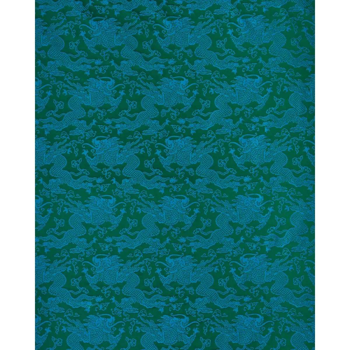 RUAN DRAGON DAMASK_ EMERALD