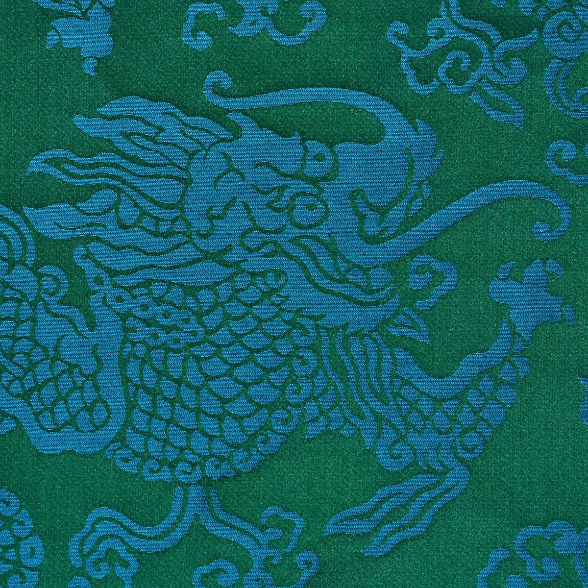 RUAN DRAGON DAMASK_ EMERALD