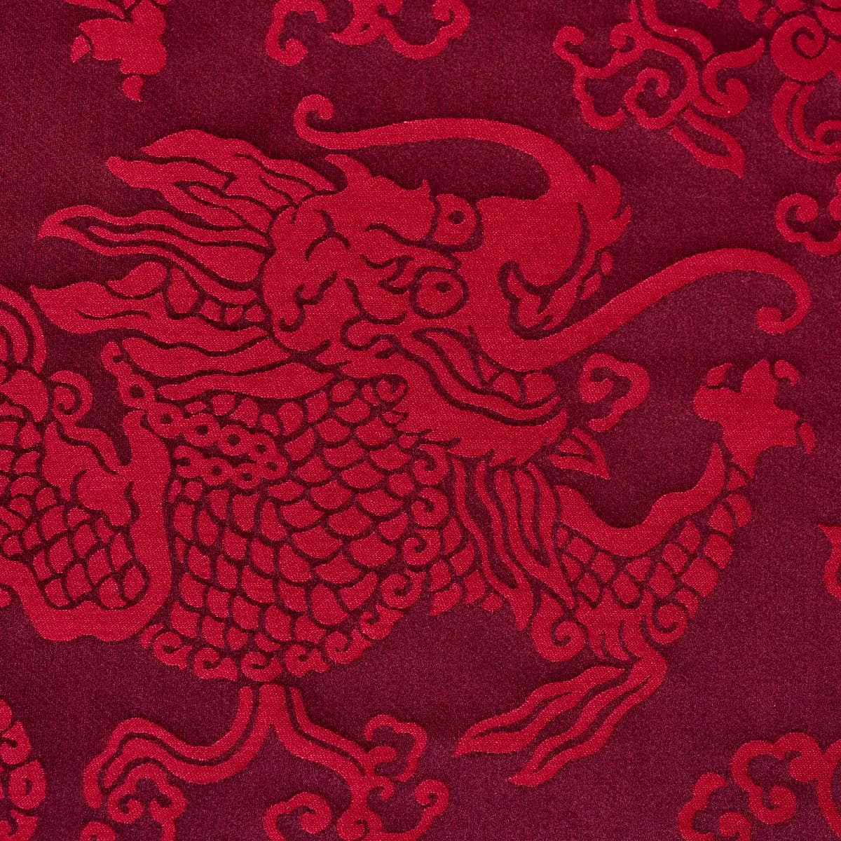 RUAN DRAGON DAMASK_ GARNET