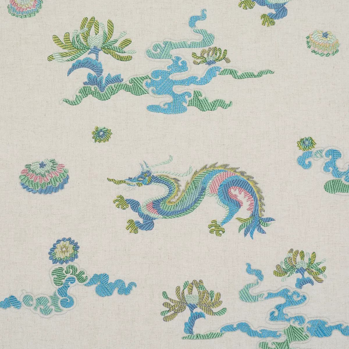 Hanlun Dragon Embroidery_ NATURAL