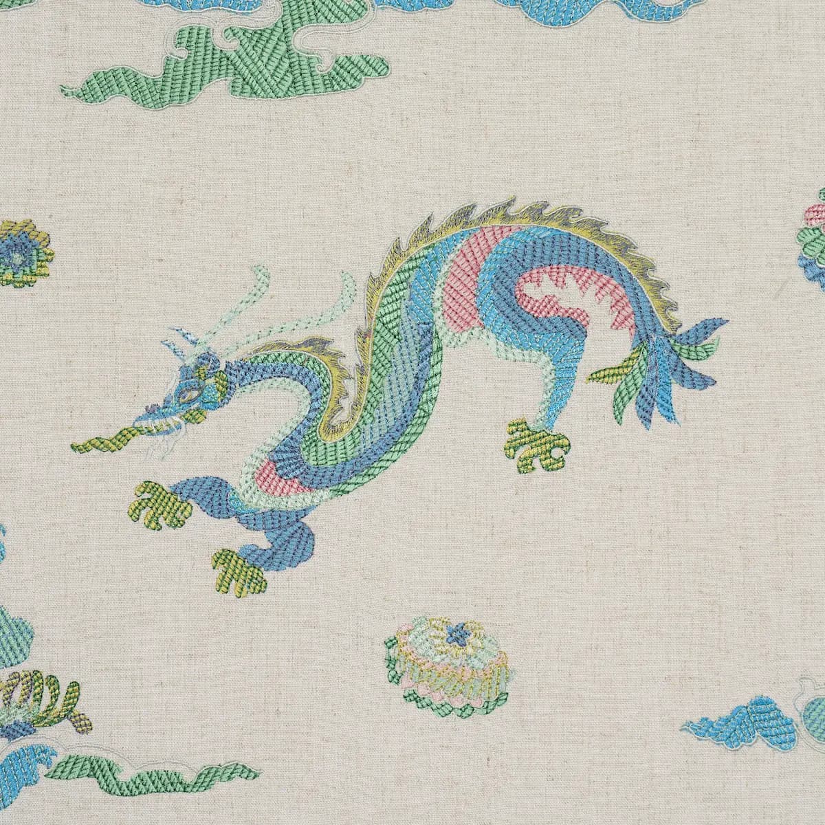 Hanlun Dragon Embroidery_ NATURAL