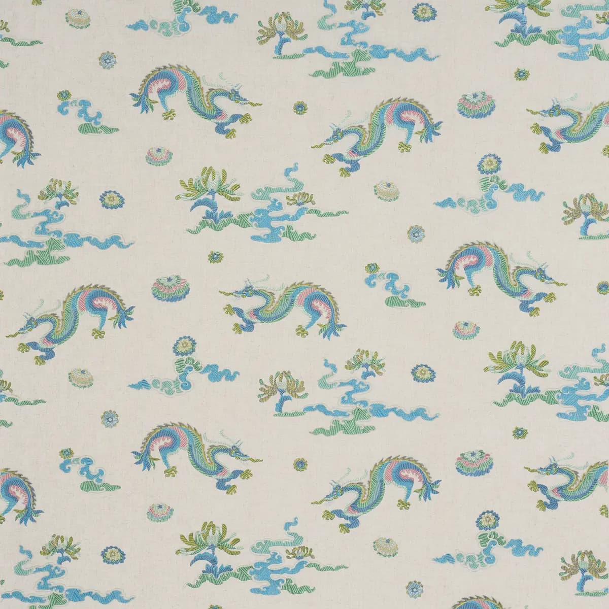 Hanlun Dragon Embroidery_ NATURAL
