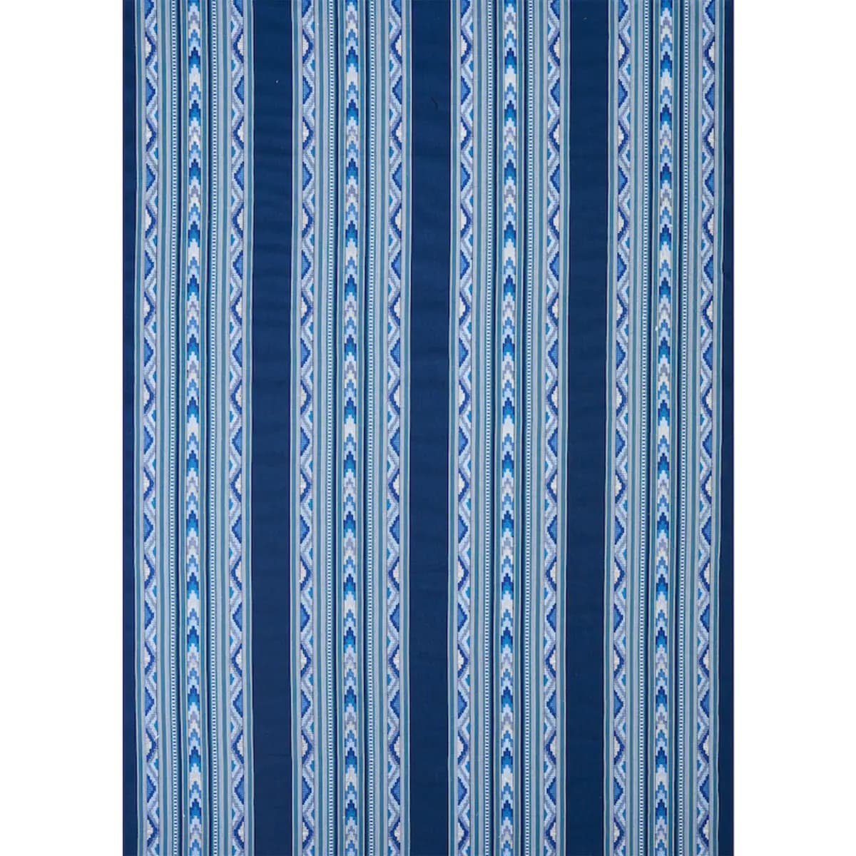 ZARZUELA STRIPE EMBROIDERY_ INDIGO