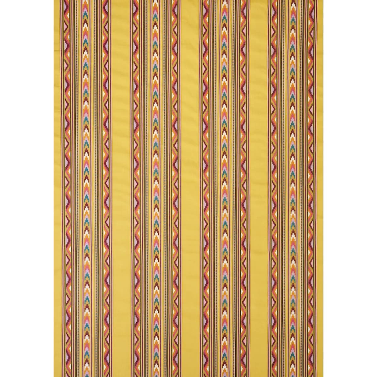 ZARZUELA STRIPE EMBROIDERY_ SAFFRON