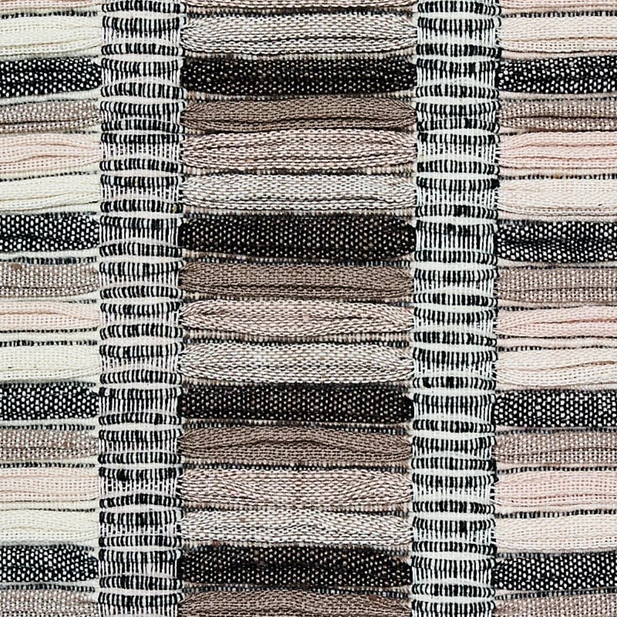 PALOPO HAND WOVEN STRIPE_ BLACK