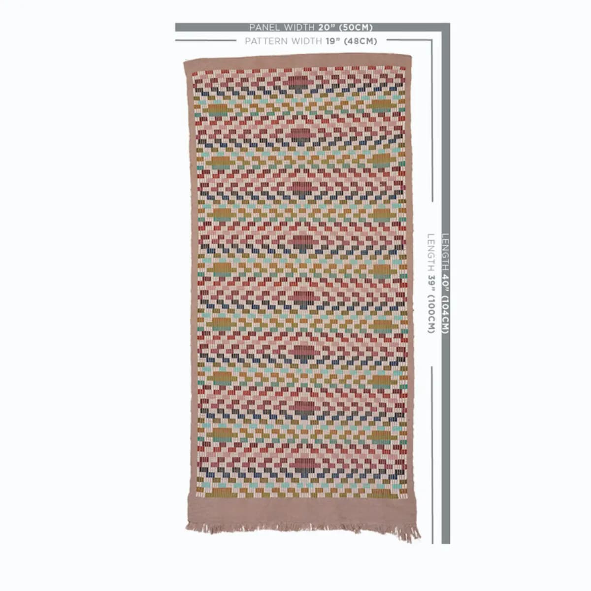 IZAPA HAND WOVEN BROCADE_ MULTI