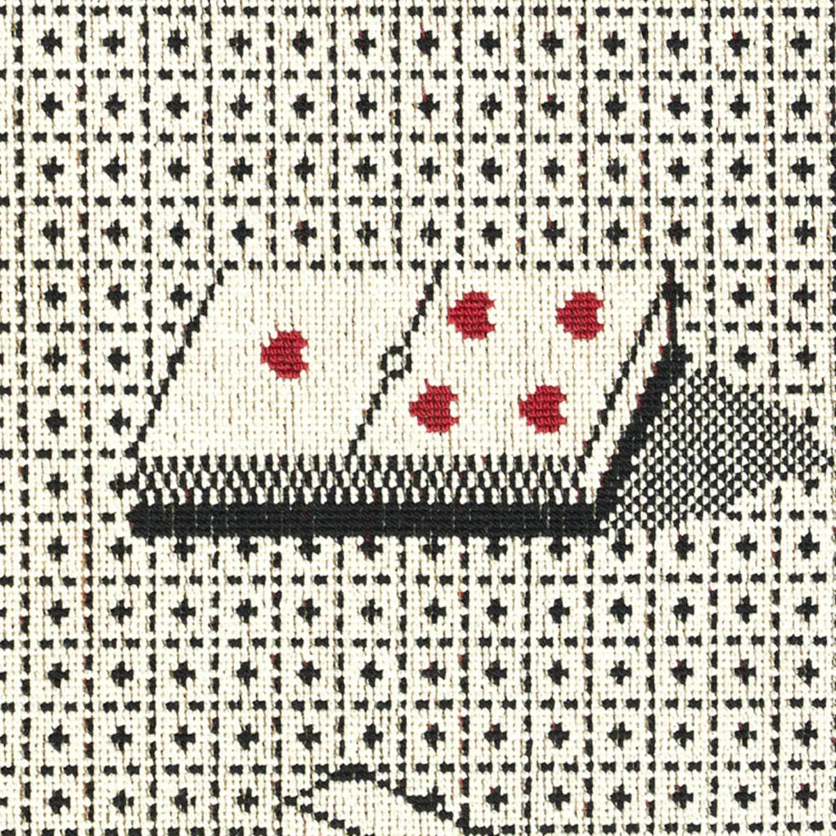 DOMINO ÉPINGLÉ_ BLACK