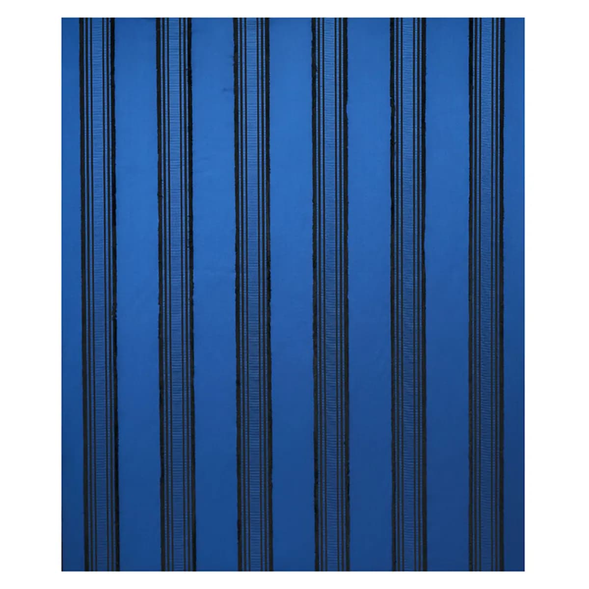SENZA SATIN STRIPE_ COBALT