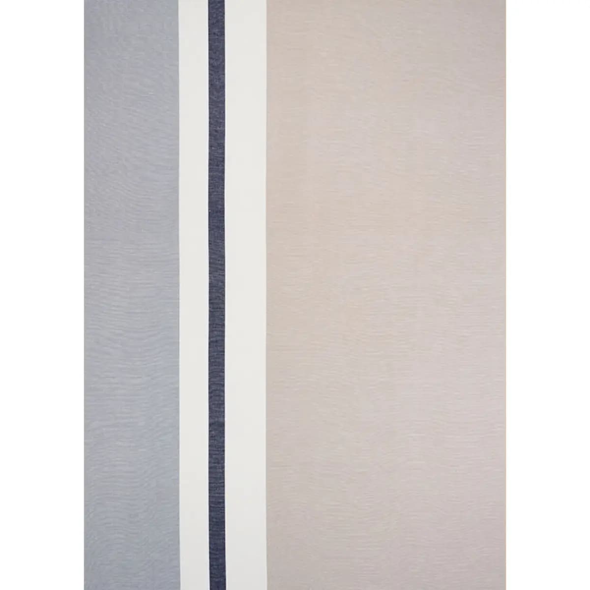 LOLLAND LINEN STRIPE_ GREY & SAND