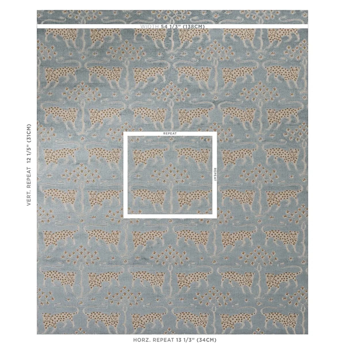 WOODLAND LEOPARD VELVET_ MINERAL