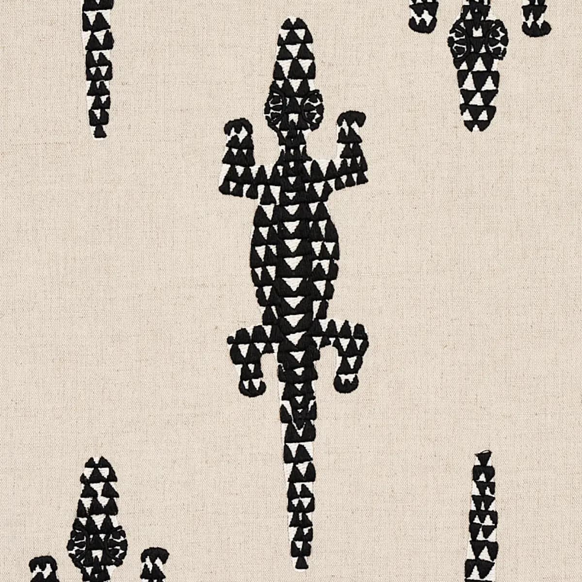 BARACOA EMBROIDERY_ BLACK