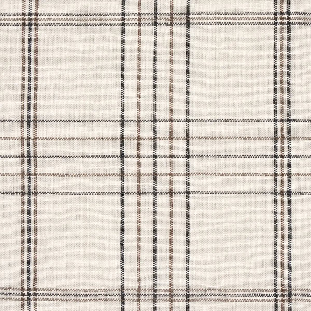 NILS PLAID LINEN_ CHARCOAL