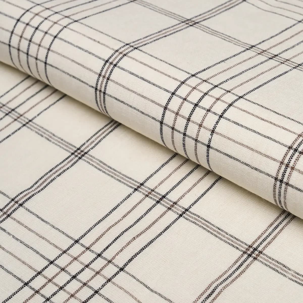 NILS PLAID LINEN_ CHARCOAL