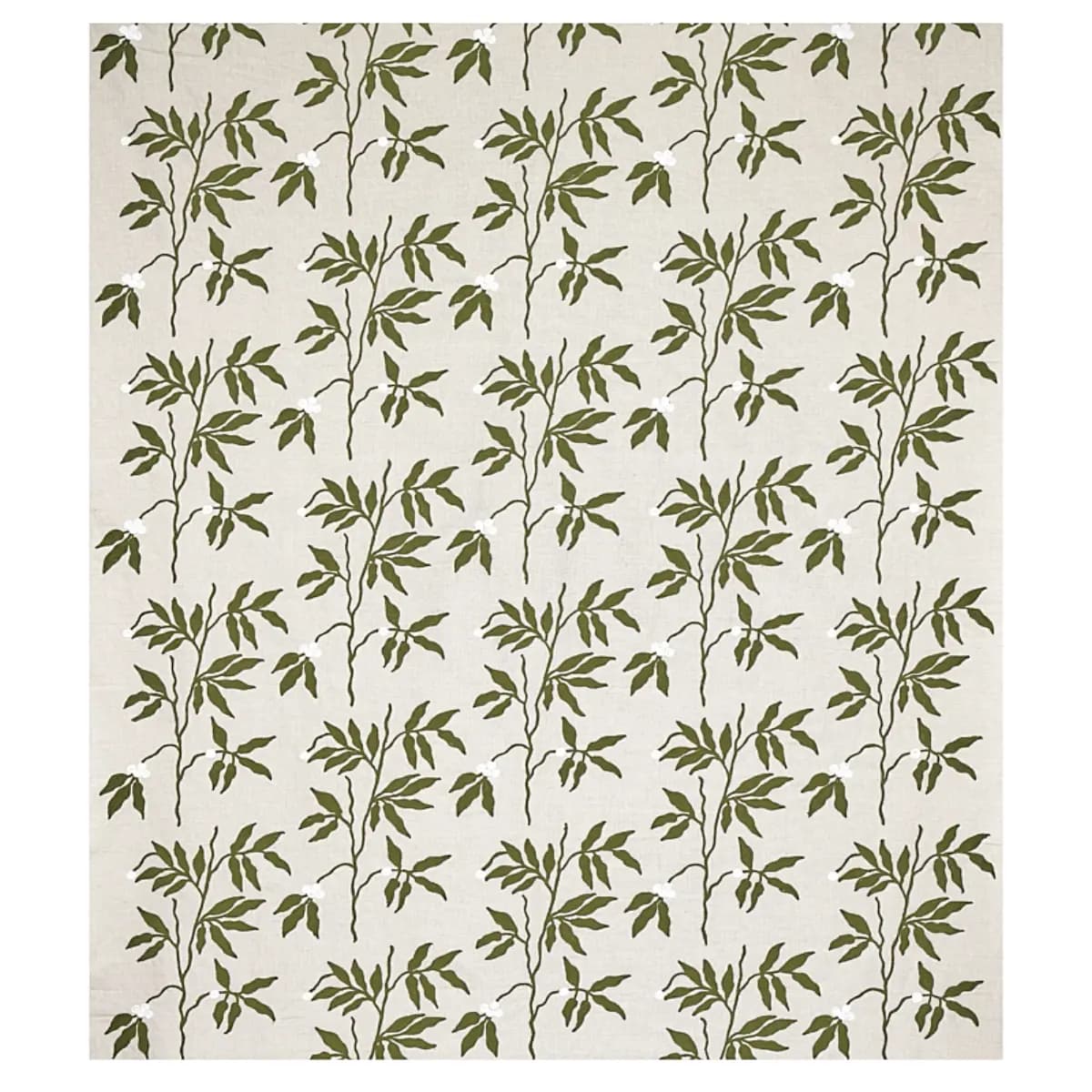 LILLA EMBROIDERY_ OLIVE ON NEUTRAL