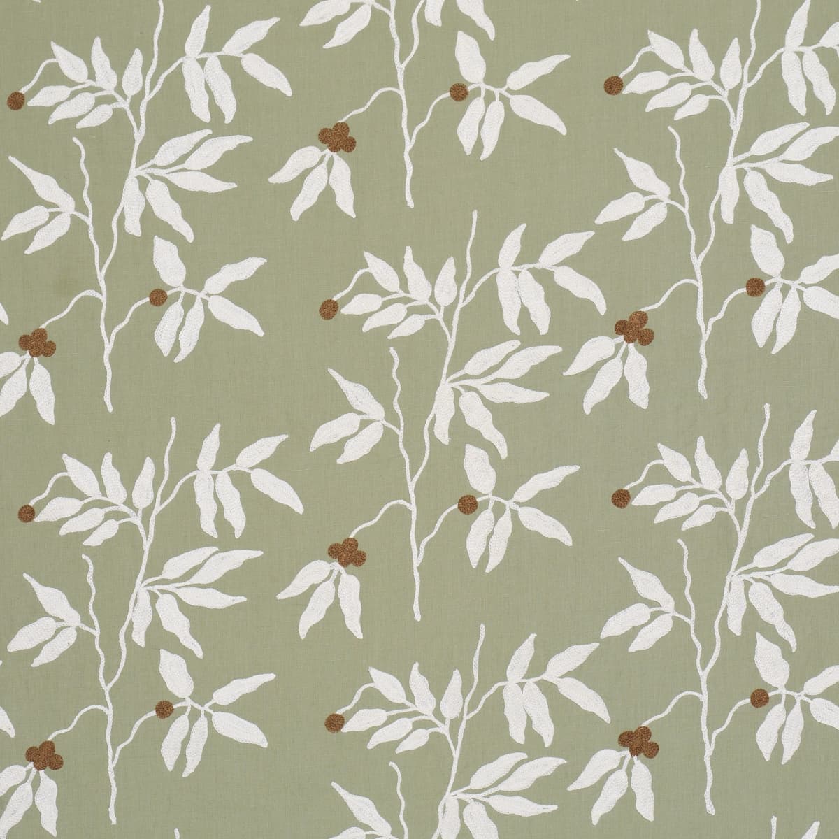 LILLA EMBROIDERY_ OLIVE