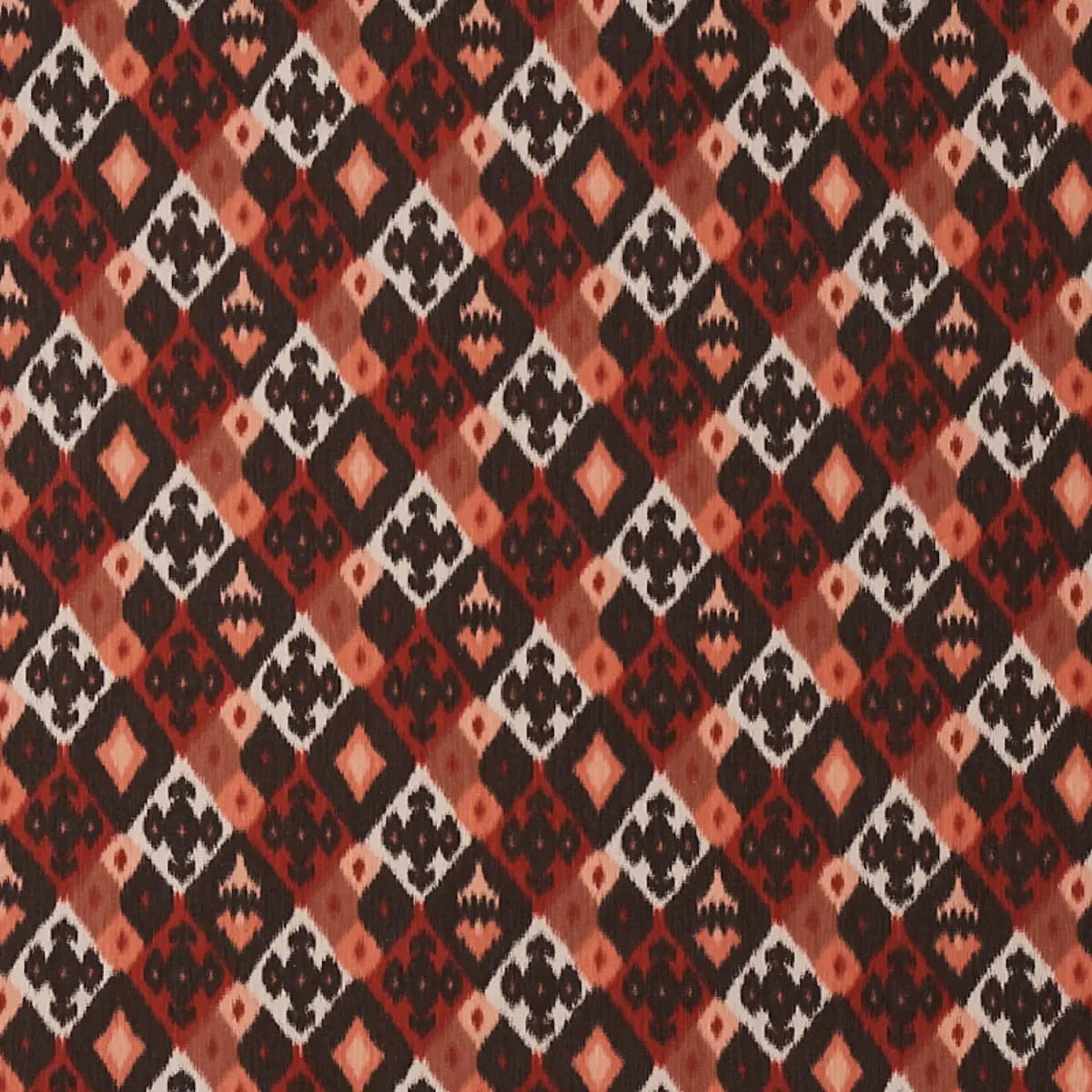 SASHA DIAMOND IKAT_ TERRACOTTA