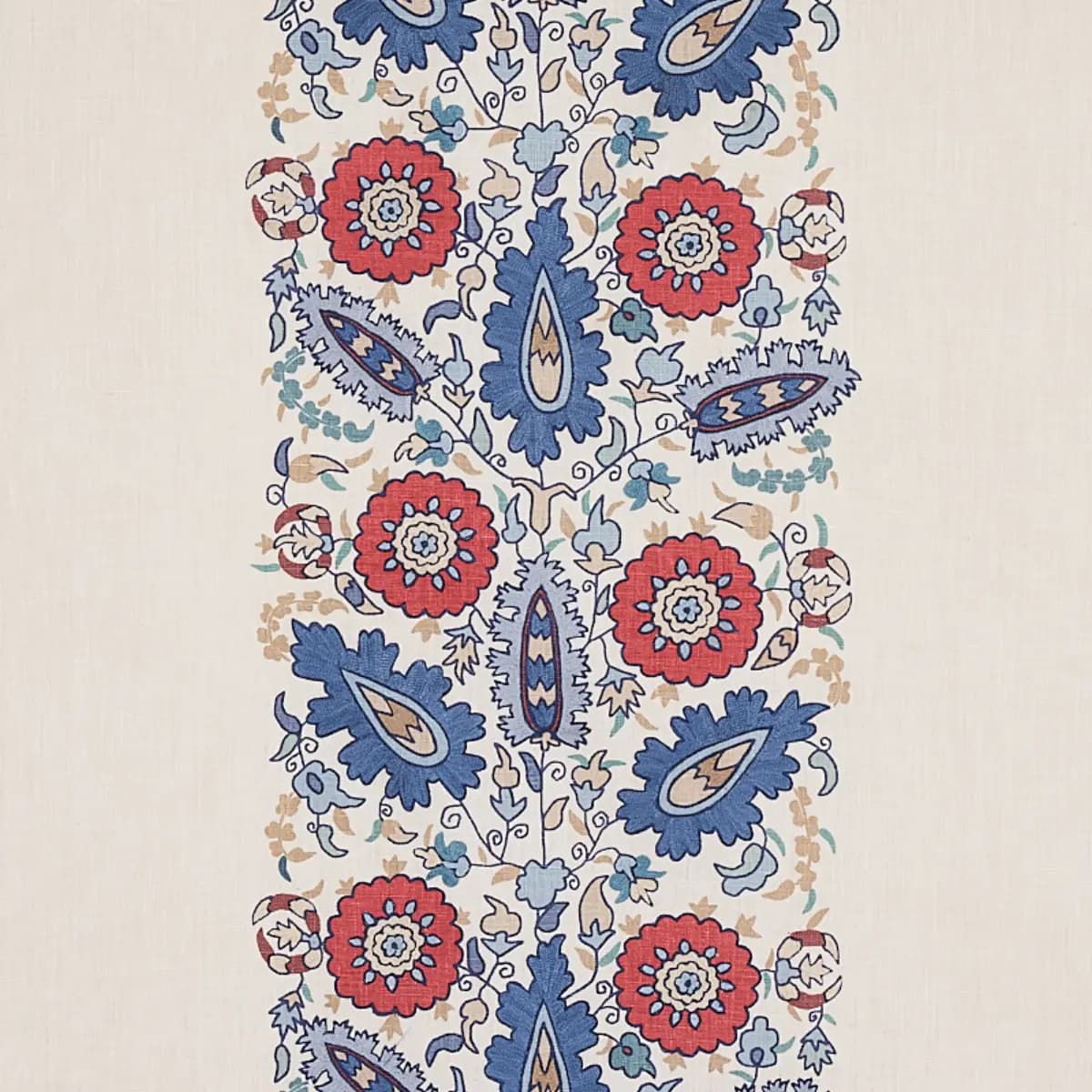ANATOLIA EMBROIDERY_ BLUE & RED
