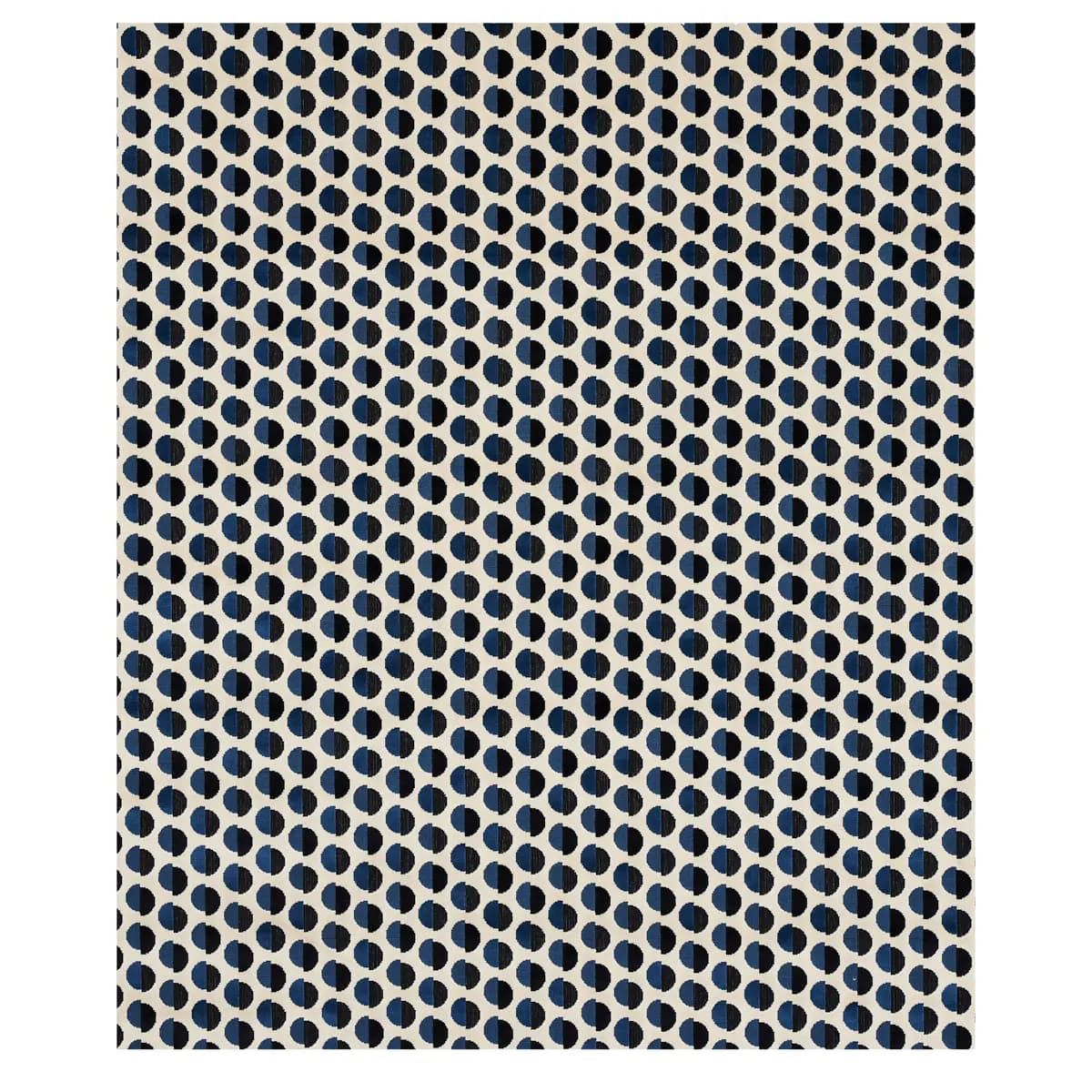 HALF MOON VELVET_ NAVY