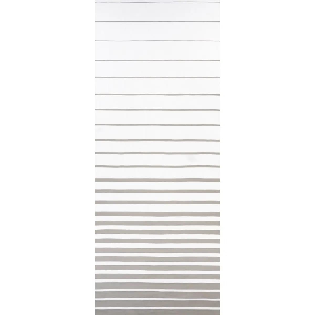 RIBBON APPLIQUÉ PANEL_ GREY ON IVORY