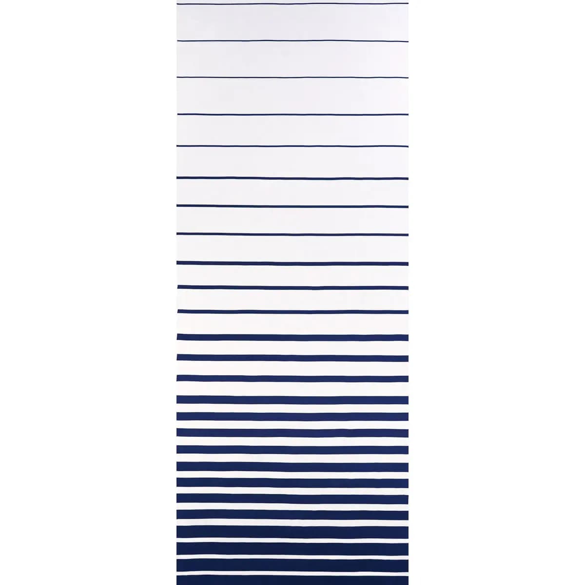 RIBBON APPLIQUÉ PANEL_ NAVY ON IVORY