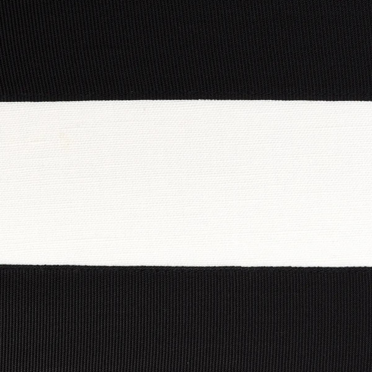 RIBBON APPLIQUÉ PANEL_ BLACK ON IVORY