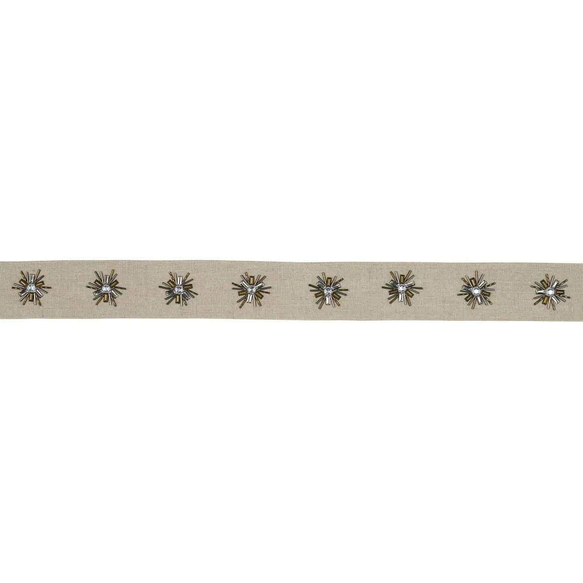 CONSTELLATION BEADED TAPE_ LINEN