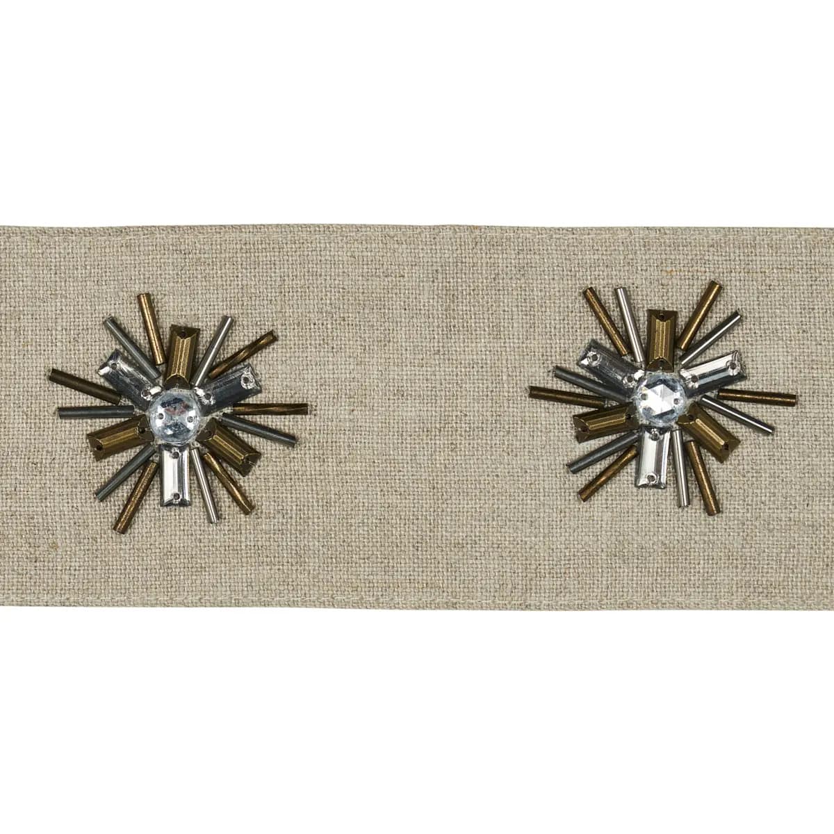 CONSTELLATION BEADED TAPE_ LINEN