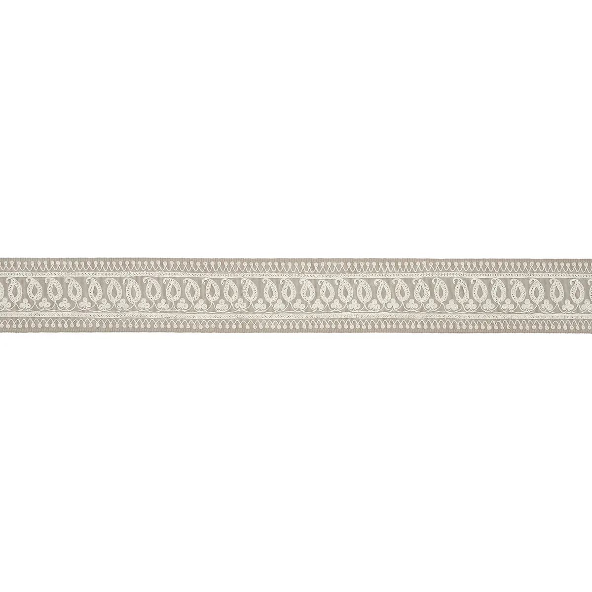 PAISLEY EMBROIDERED TAPE_ SAND