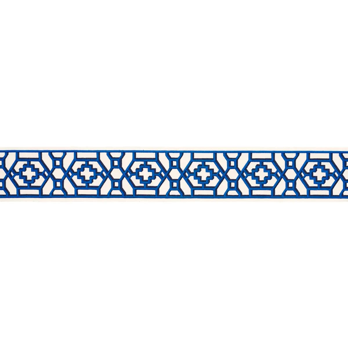 ZANZIBAR TRELLIS TAPE_ BLUE