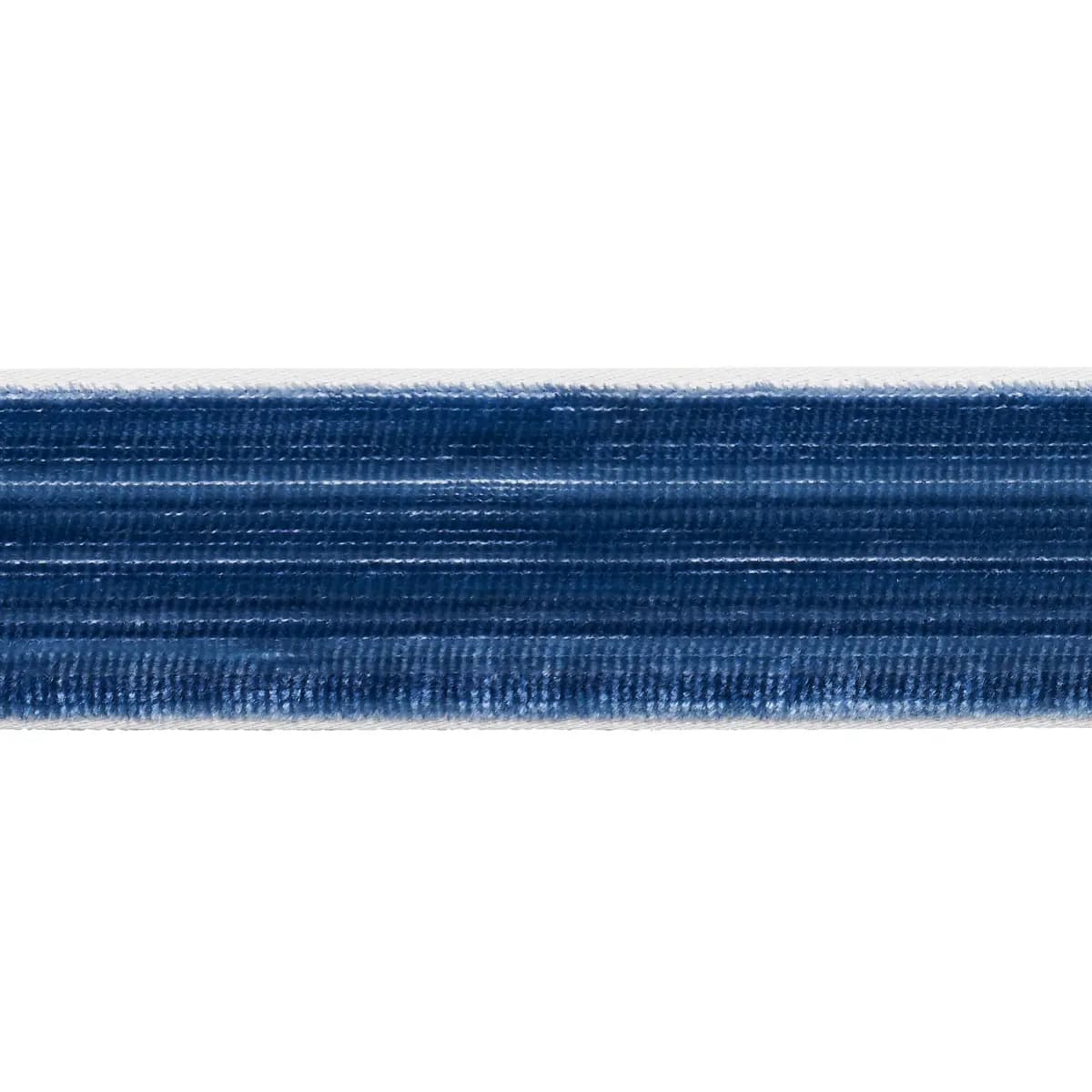 GASPARD VELVET TAPE NARROW_ SAPPHIRE