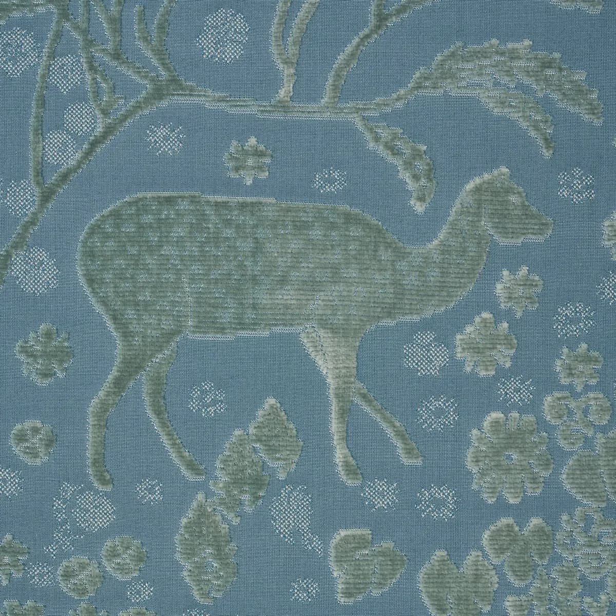 ARBOR FOREST VELVET_ SLATE BLUE