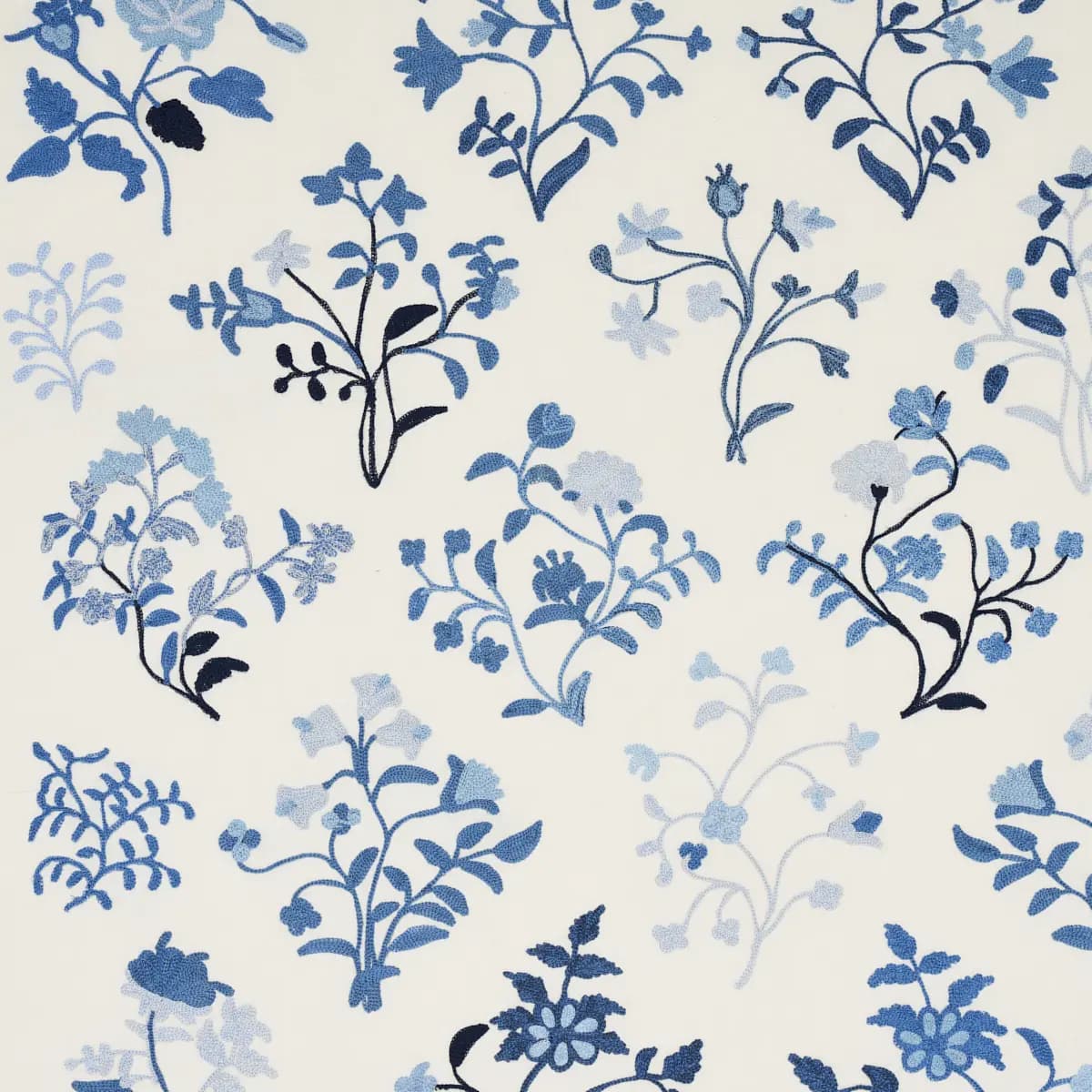 Raleigh Crewel Embroidery_ CORNFLOWER