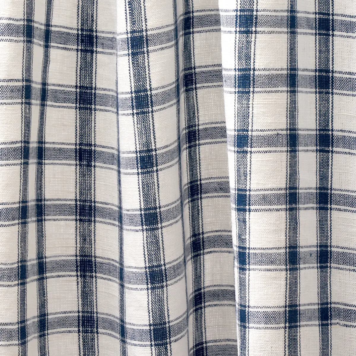 CRAWFORD LINEN CHECK_ INDIGO
