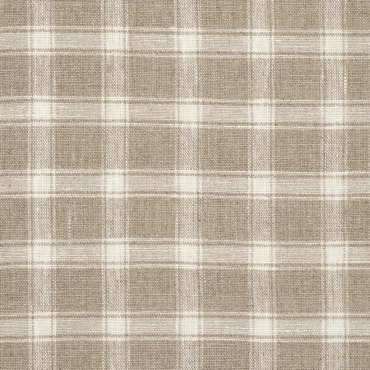 CRAWFORD LINEN CHECK_ FLAX