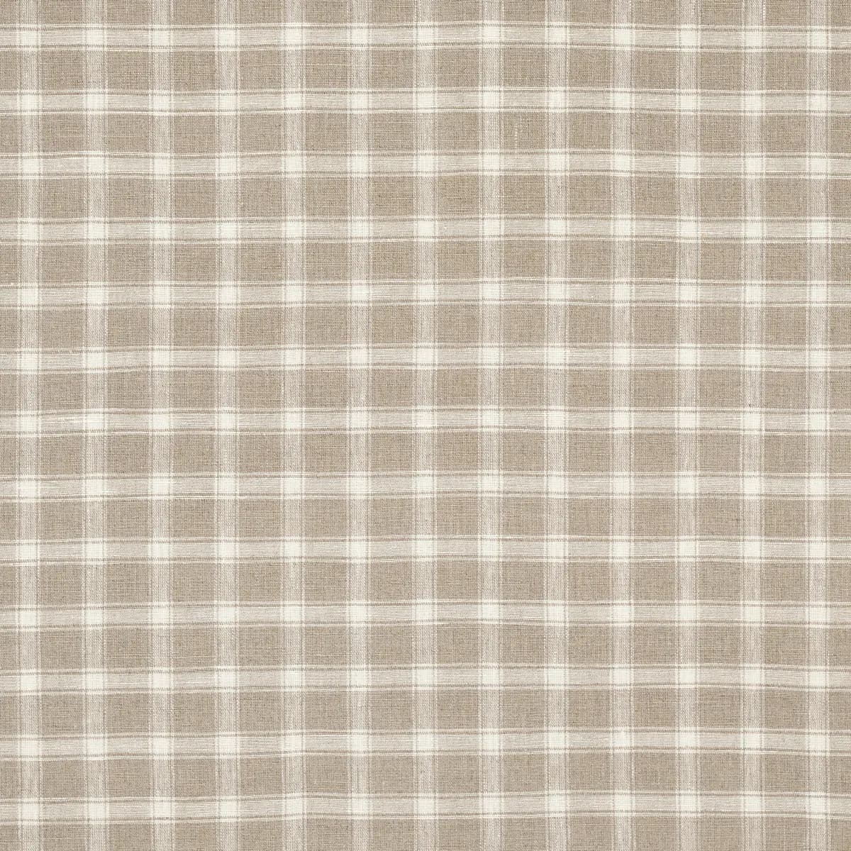 CRAWFORD LINEN CHECK_ FLAX