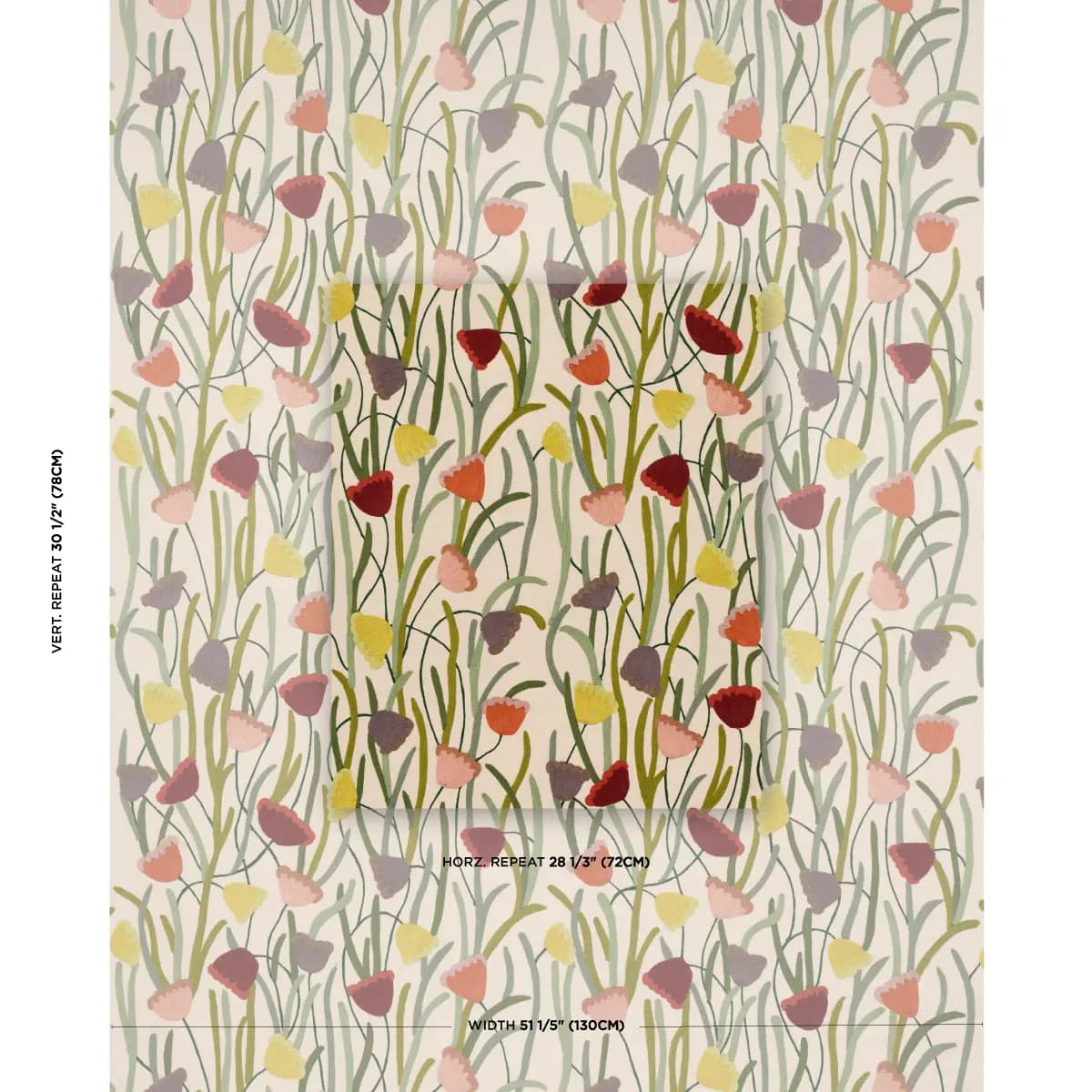 DECO FLOWER EMBROIDERY_ MULTI