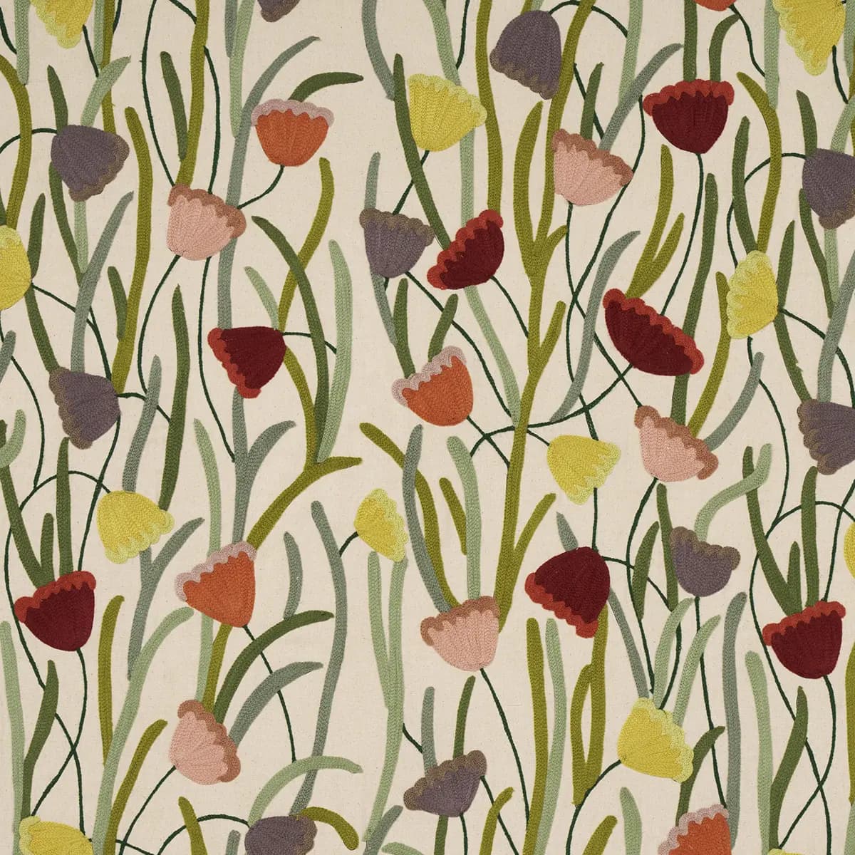 DECO FLOWER EMBROIDERY_ MULTI